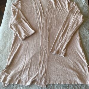 Kettlewell Light Blush Open Front Cardigan size XL